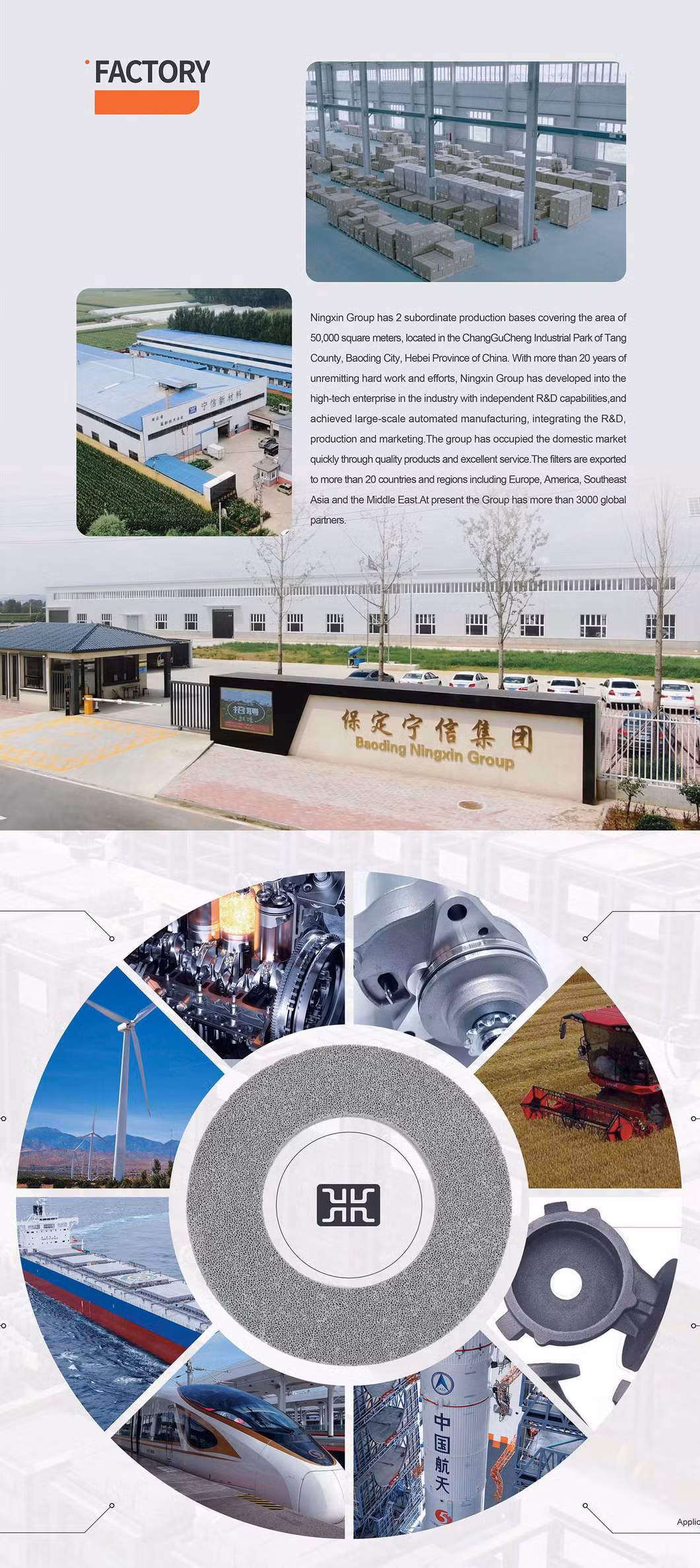 Foundry Sand Remelt Sprue Return Fiberglass Filter 16mesh Investment Casting Engine Component