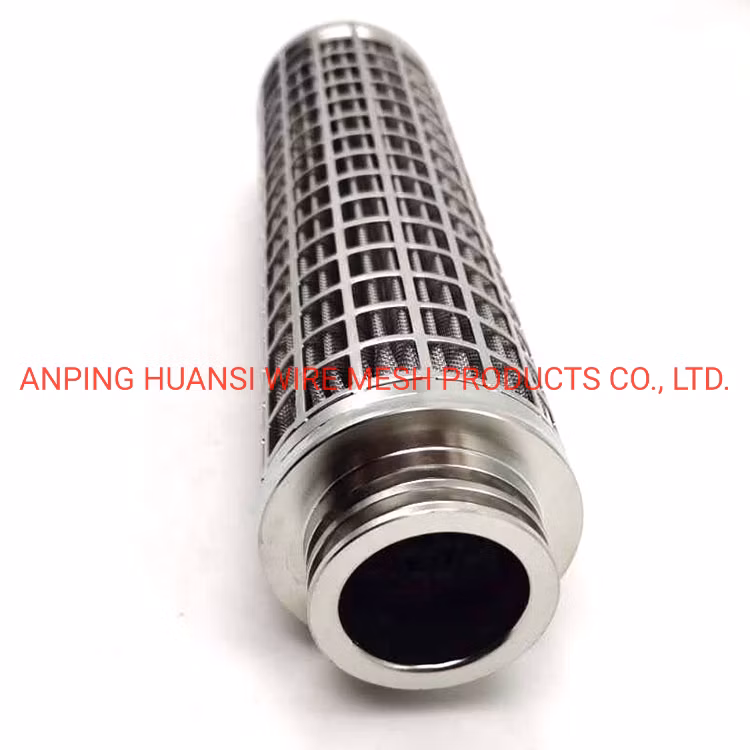 316L Stainless Steel Pleated Filter Element for Polymer Industry