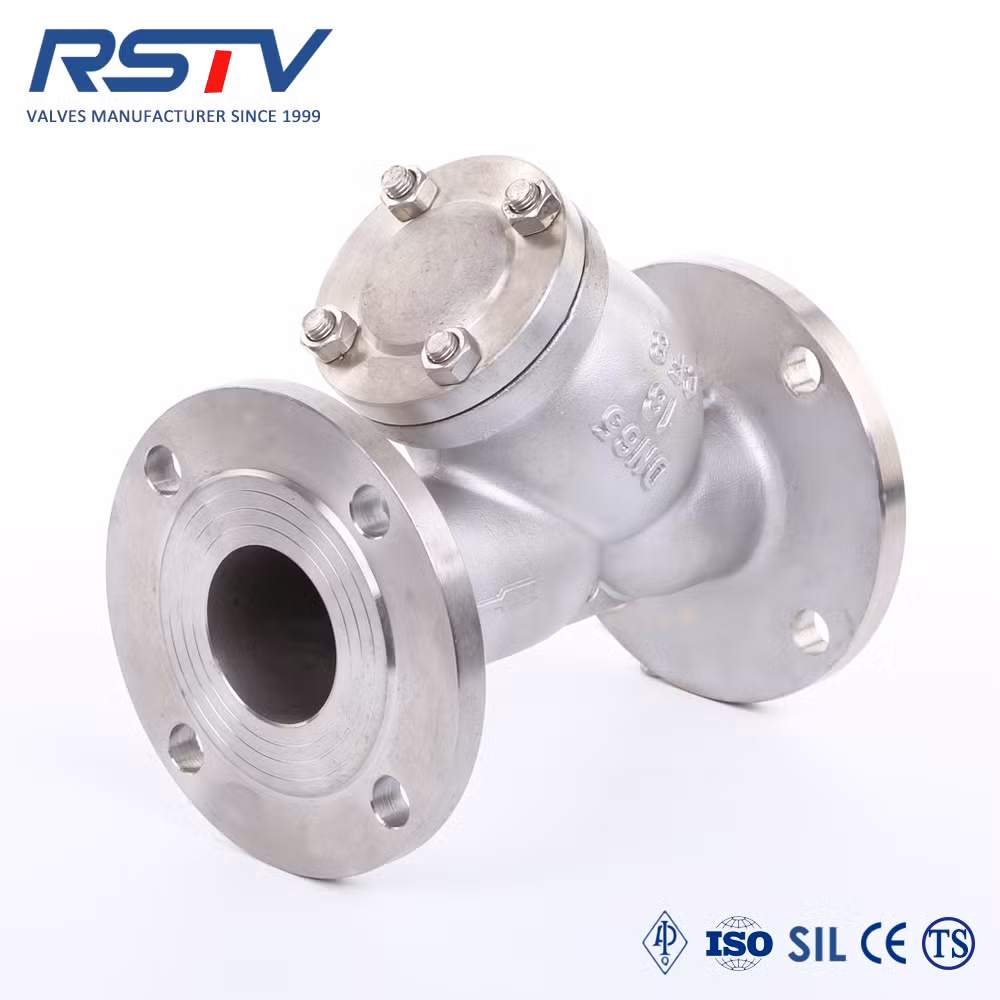 ANSI API SS304/SS316/Wcb Stainless Steel&Cast Steel Filter Flange RF Water Y Type Strainer