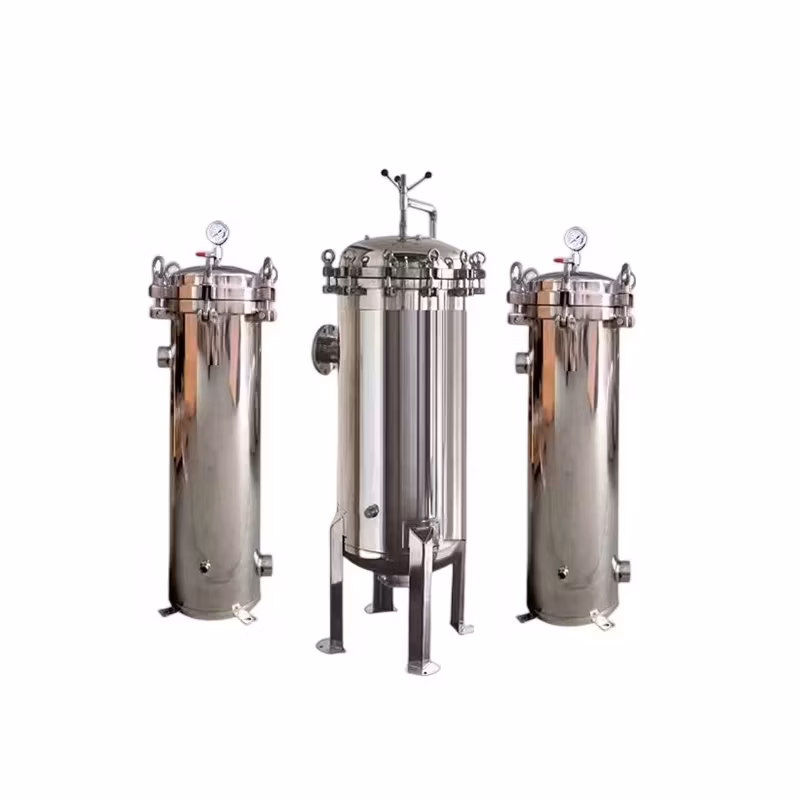 Stainless Steel Shell Vertical Type Bag Filters for Water Multi-Bag Filter
