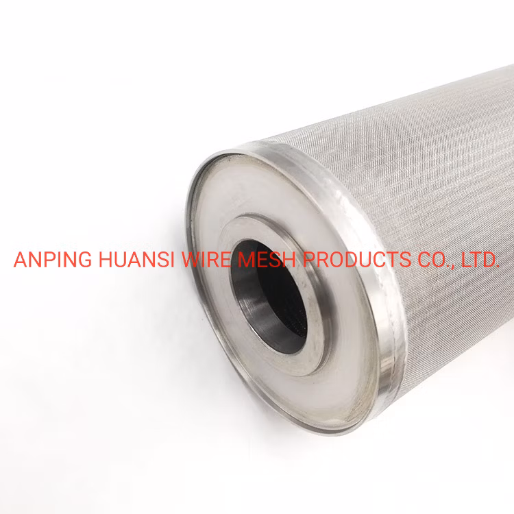 316L Stainless Steel Pleated Filter Element for Polymer Industry