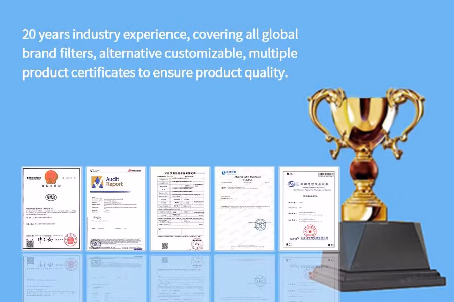 Heboke Fax-630*10/20 Re800f12 Leming Return Filter Hydraulic Filter