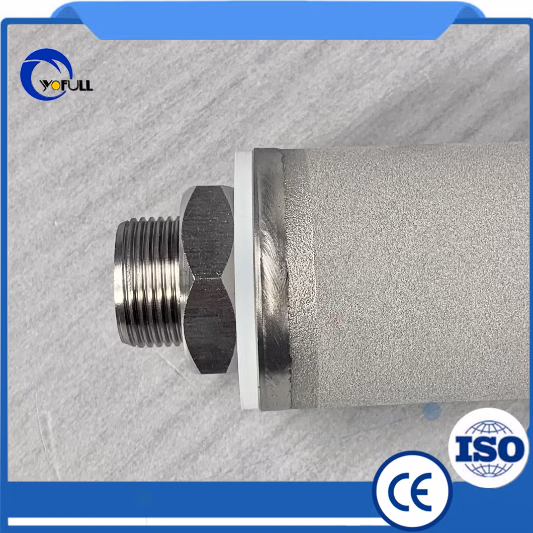 Metal Powder Sintered Titanium Rod Cartridge Filter for Steam Filtration