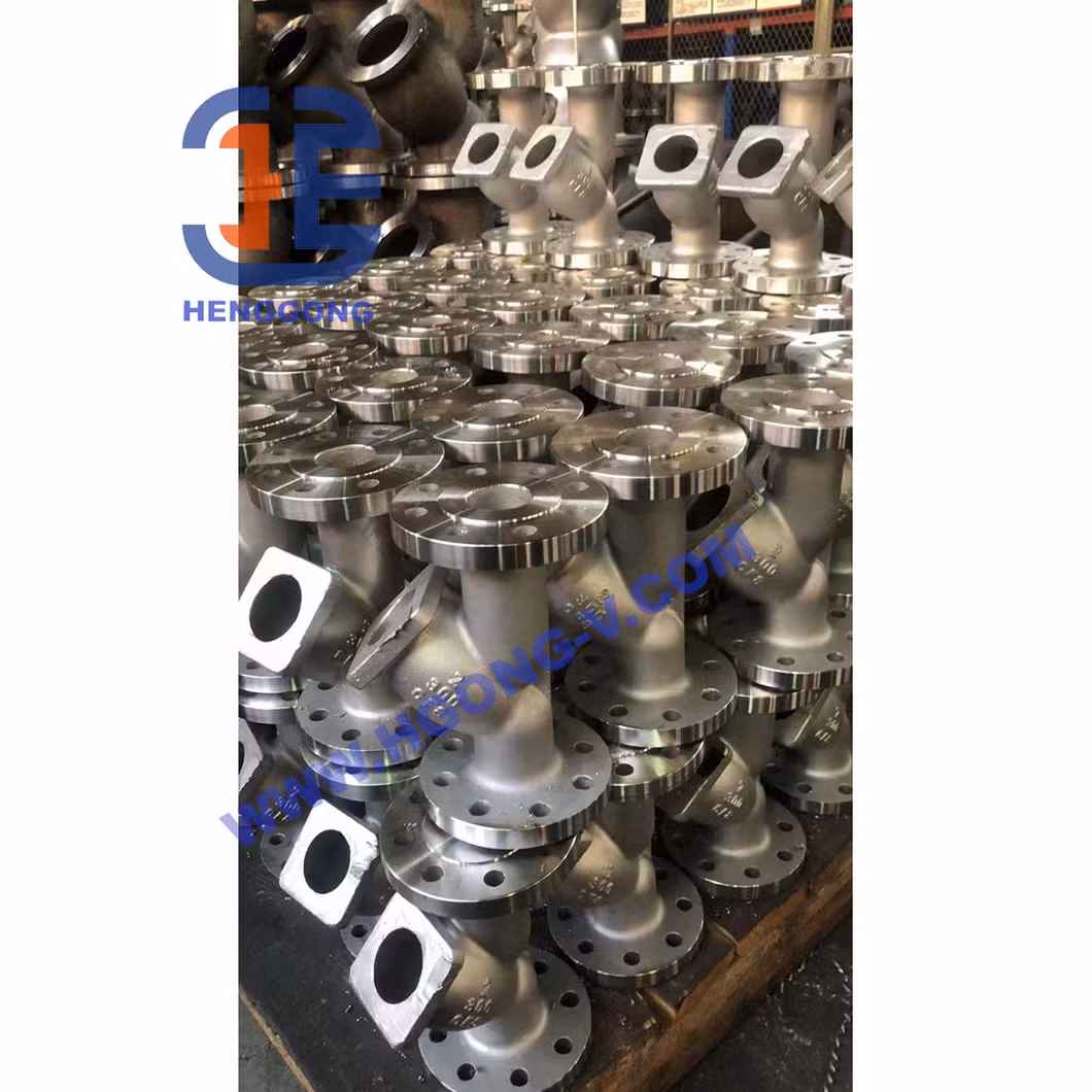API DIN JIS 10K 150lb 300lb Stainless Steel 304 316 30 Mesh Strainer Y-Type Strainer Filter for Water