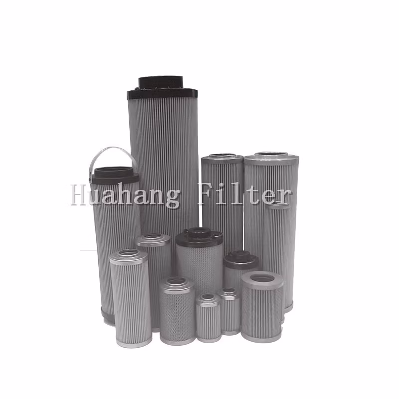 Factory direct supply high quality stainelss steel pleated hydraulic oil filter cartridge return oil suction oil filter cartridge hydraulic oil filter element