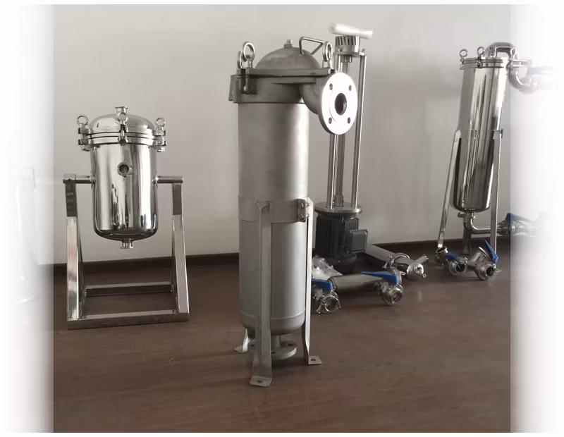 Mesh Filter Screem Filter Stainless Steel Bag Filter Bag Type Filter Stand Inline Filter