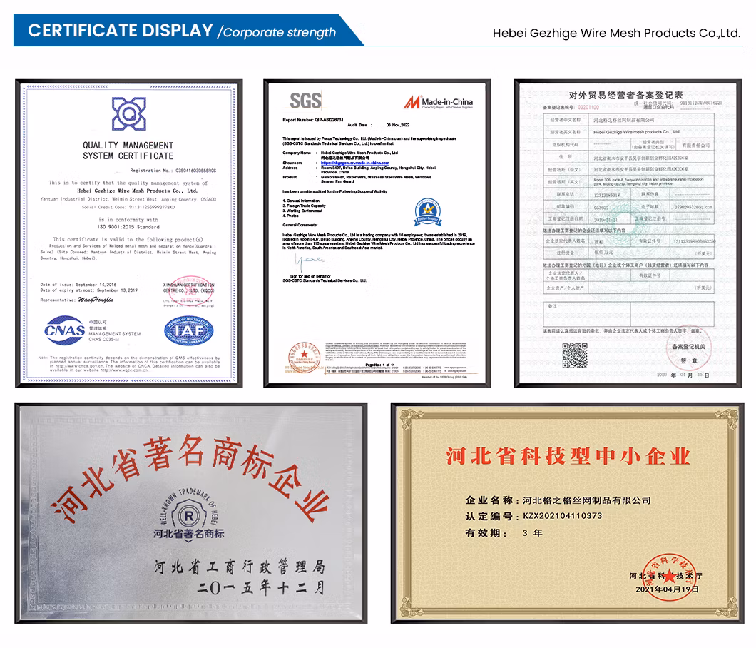 Gezhige Sintered Powder Filter Manufacturing 226 Interface Glass Fiber Sintered Filter China 0.5mm-300um Mesh Size Stainless Steel Flter Core