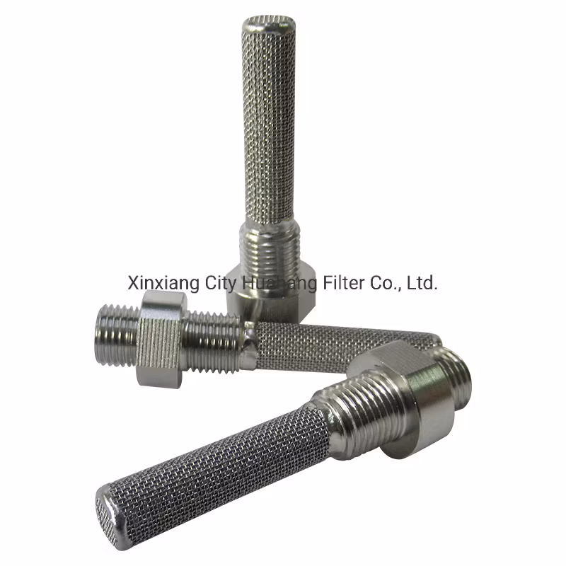 Factory Supply Stainless Steel Sintered Mesh Cylinder Filter Tubes,candle type multilayer wire cloth sintered cartridge
