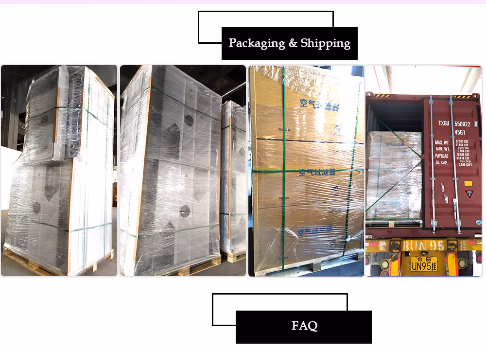 Stainless Steel Folded Type Reverse Gel Seal Mini Pleated HEPA Filter Ultra Fine Glass Fiber Air Filter