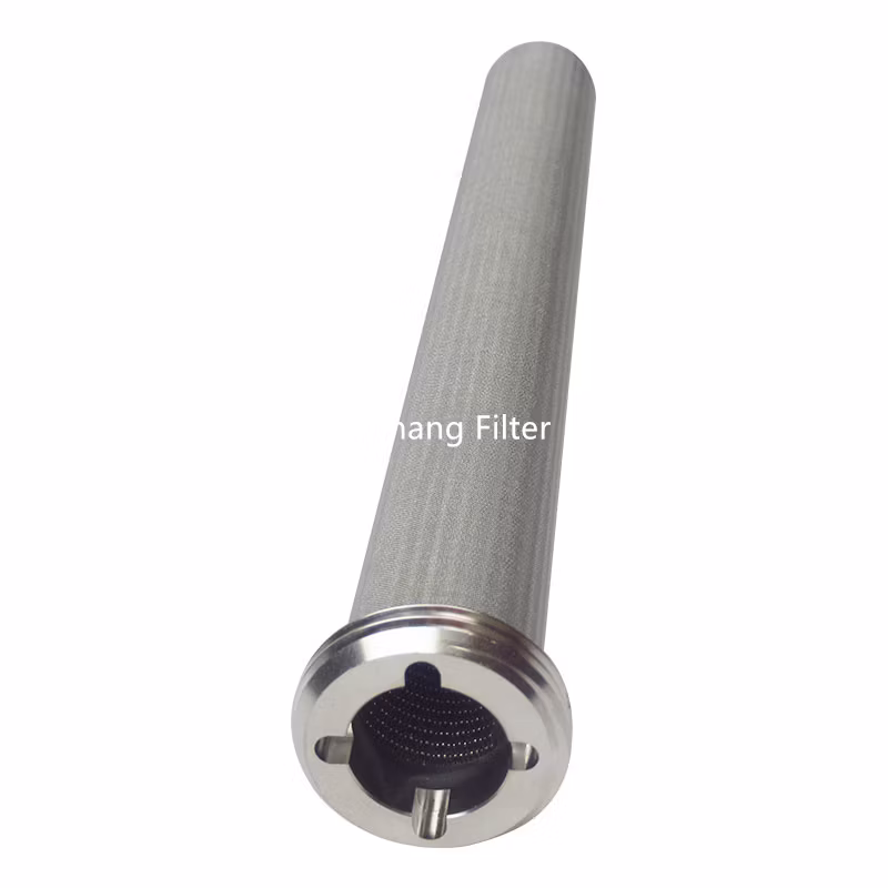 Multi Layer Sintered Cylindrical Filter 20 micron metal sintered filter cartridge Porous Sintered Metal corrosion preventive customize sintering filter