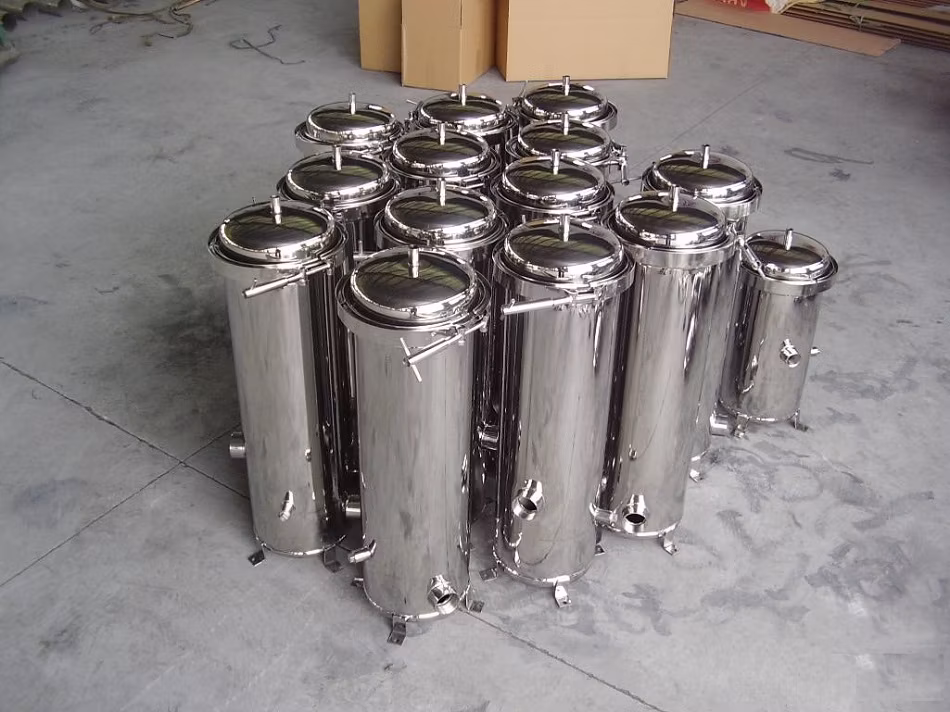 Stainless Steel Bag Type Filter for Water Purification Engineering