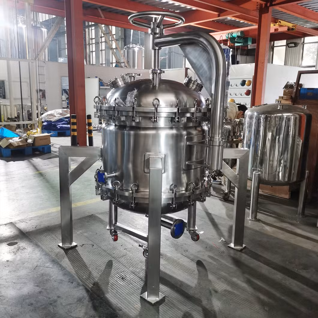 ASME Certificate Stainless Steel 316L Suction Filter Type Filter Housing