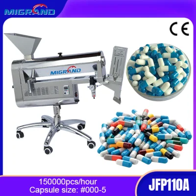 Jfp-110A GMP Polishing Capsule Machine with Sorter