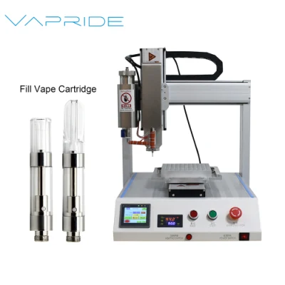 Vapride E Cigarette Device Automatic E-Liquid Oil Filling Machine for Disposable Vape