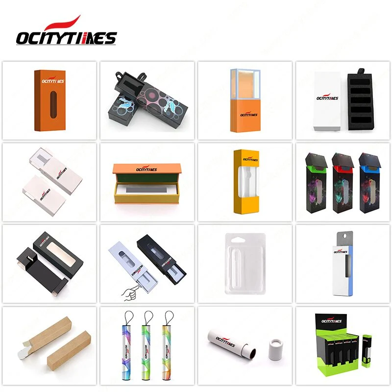 Ocitytimes C4 Ceramic CO2 Vape Oil Cartridge Packages