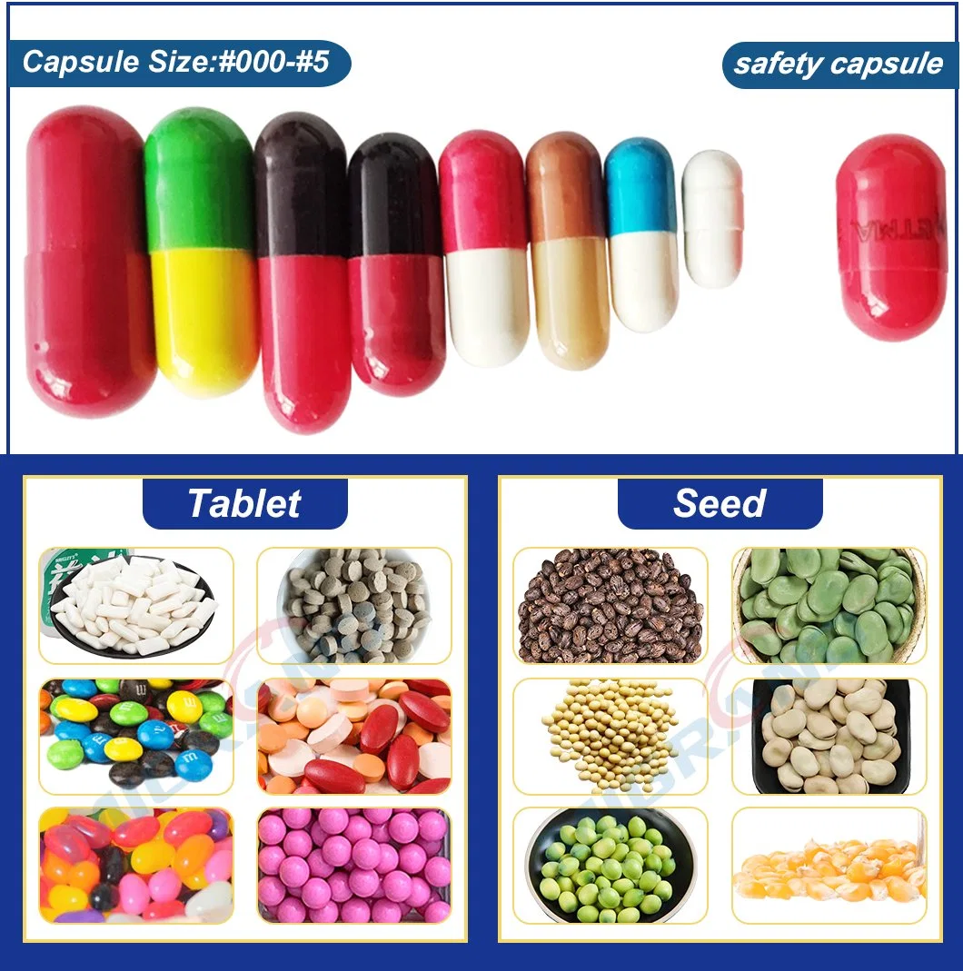 High Precision Seeds Tablets Pills Capsule Deduster Polishing Machine