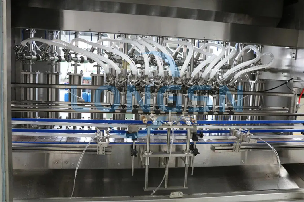 Automatic Viscous Liquid Piston Filling Equipment Complete Detergent Bottling Packaging Machine for Hand Sanitizer /Tomato Paste/Alcohol Gel/Edible Oil