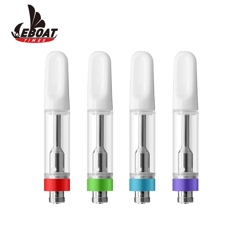 Ceramic 510 T Cart Thread Thick Oil. 5 1ml Glass Empty Disposable Vape Pen Vaporizer Atomizer Cartridg