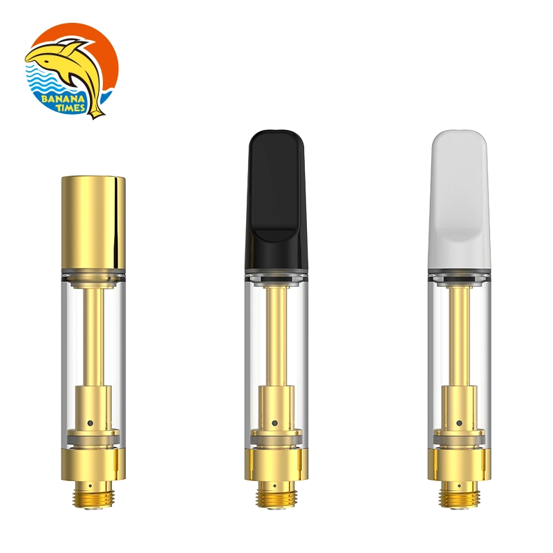 Lead Free Empty 0.5ml 1ml Runtz Hte Thick Oil Vape Cartridges OEM Cookie 1000 Mg Ceramic Vape Pen Cartridge with 316L