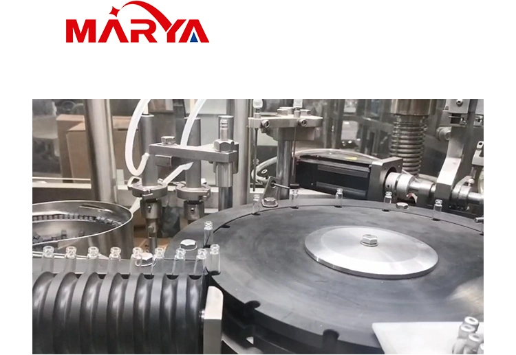 Marya PLC Control Servo Motor Position Filling 8 Filling Heads Cartridge Filling Machine with Isolators