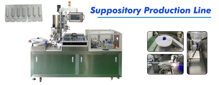 Semi-Automatic Equipment Suppository Filling and Sealing Machine