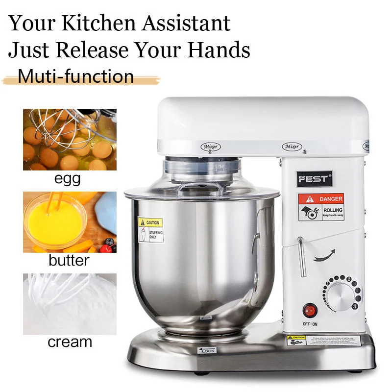 Electric Mixing Machine Commercial Cake Bread Dough Food Stand Mixer Bread Mixing Machine