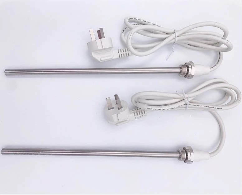 Single Head Electric Towel Rack Heating Tube Cartridge Heater with Temperature Controller