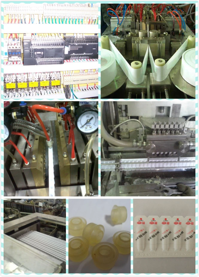 Full-Automatic Piston Pump Suppository Liquid Forming Filling Sealing Machine (ZS-U)