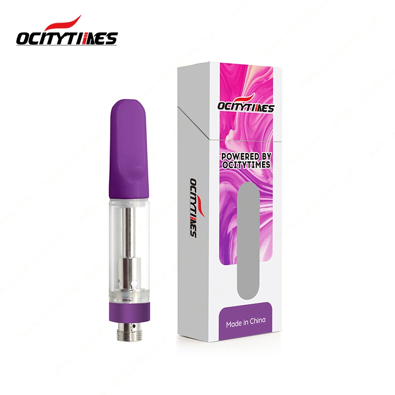 Wholesale Free Ocitytimes 0.8ml Private Label Vape Pen Disposable Cartridge