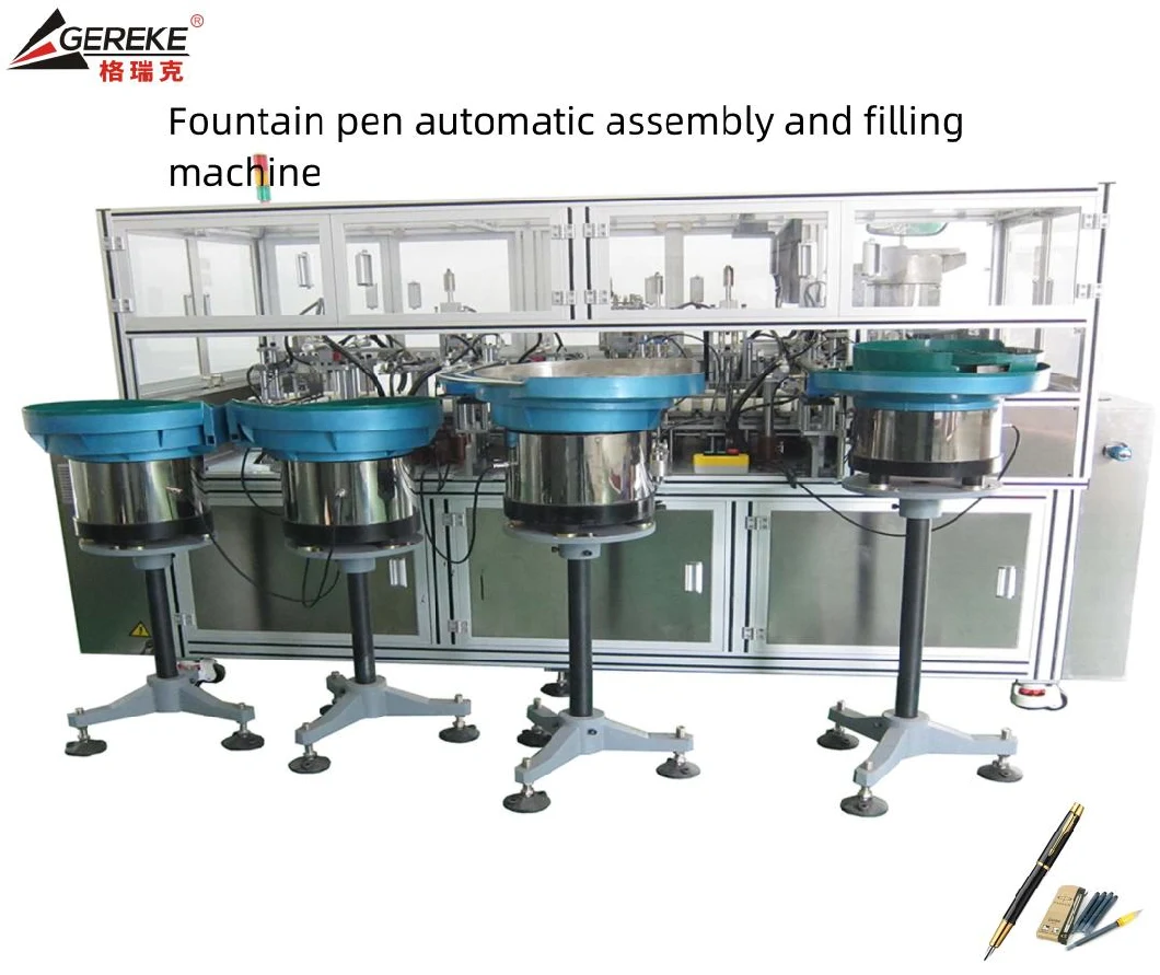 Fountain Pen Automatic Assembly Machine Cartridge Assembly and Filling Machine