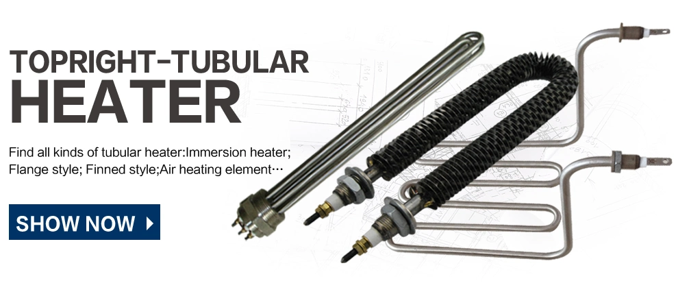 Premium Electric Tubular Heater for Preheating of Lubricants and Liquids Immersion Heater