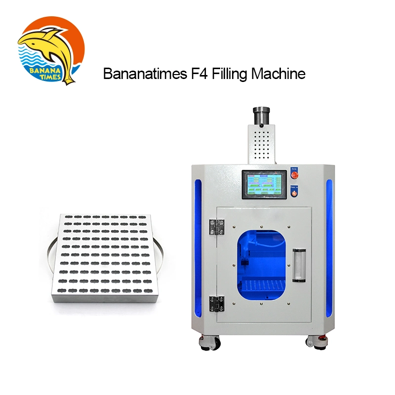 F4 Automatic Disposable Ecig Cartridge Filling Machine Oil Filling Filler