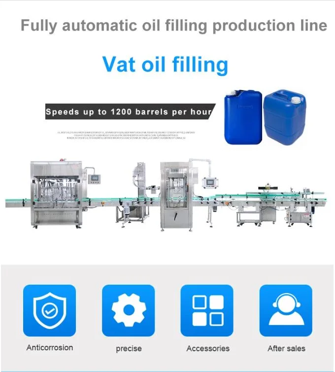 Factory Hot Sale Car / Lubricant / Engine Oil Filling Capping Machine Production Line