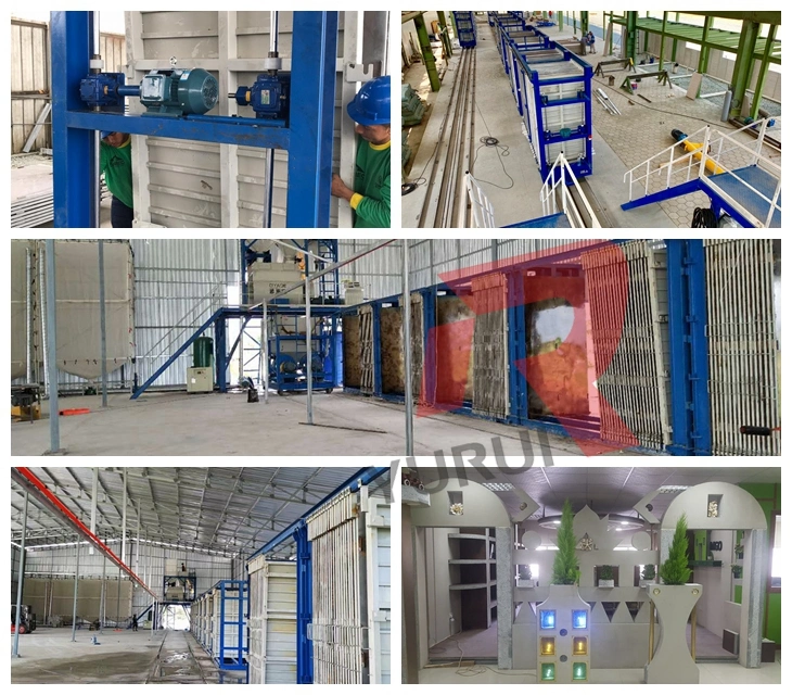 Precast Concrete Lightweight EPS Cement Sandwich Wall Panel Making Machine Hollow Core Wall Panel Production Line Machinery