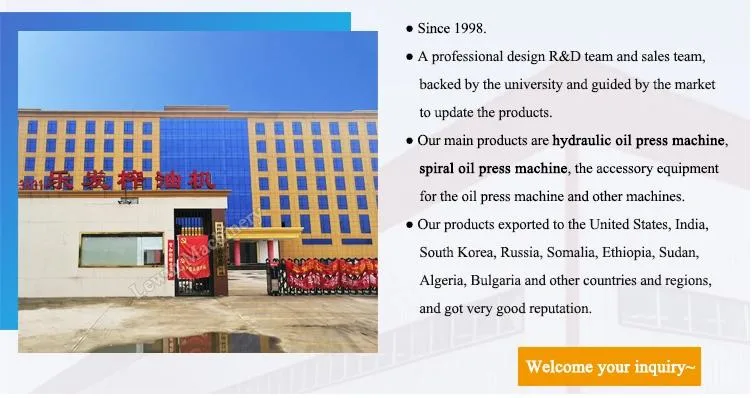 Large Capacity Screw Coconut Mustard Canola Palm Cold Oil Expeller Oil Presser Oil Mill Machine