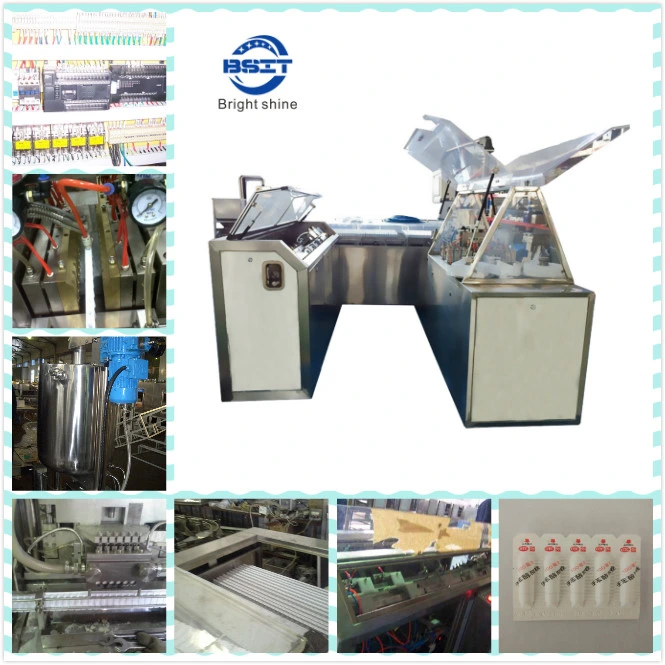 Full-Automatic Piston Pump Suppository Liquid Forming Filling Sealing Machine (ZS-U)