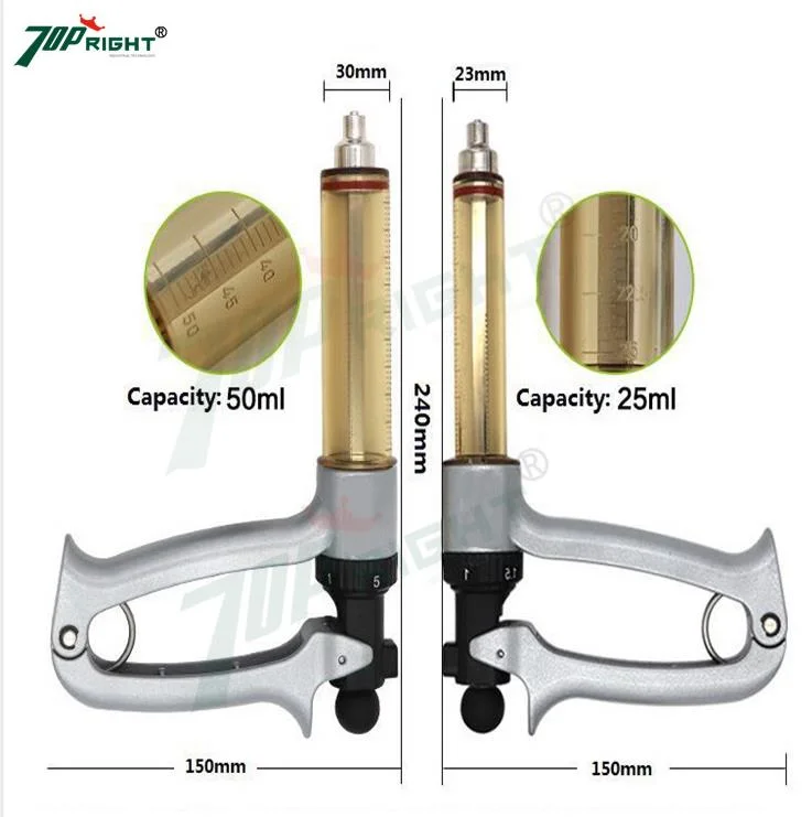 25ml 50ml Handheld Semi Auto Automatic Cartridge Filling Gun Filling Machine