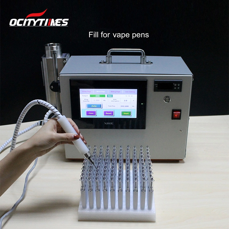 Electronic 0.5ml 1ml 2ml Vape Cartridges 510 Thread Atomizer E Liquid Filling and Capping Production Line Oil Filling Machine