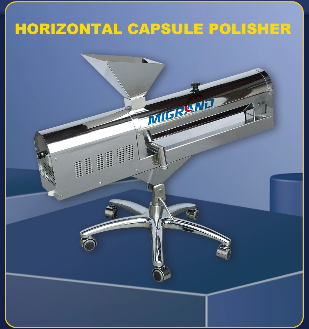 CE cGMP Polisher Sorter Removing Empty Capsule and Powder Polishing and Deduster Machine