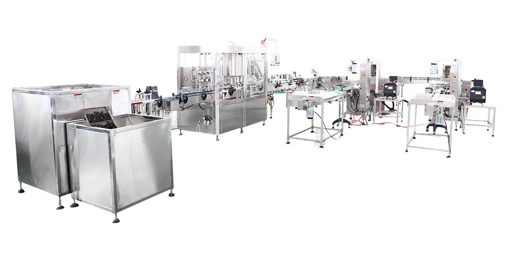 Small Bottle Filler Vial Manufacturing Filling High Speed 80-200 Bpm Cigarette Oil Line Vape Juice Filling Machine