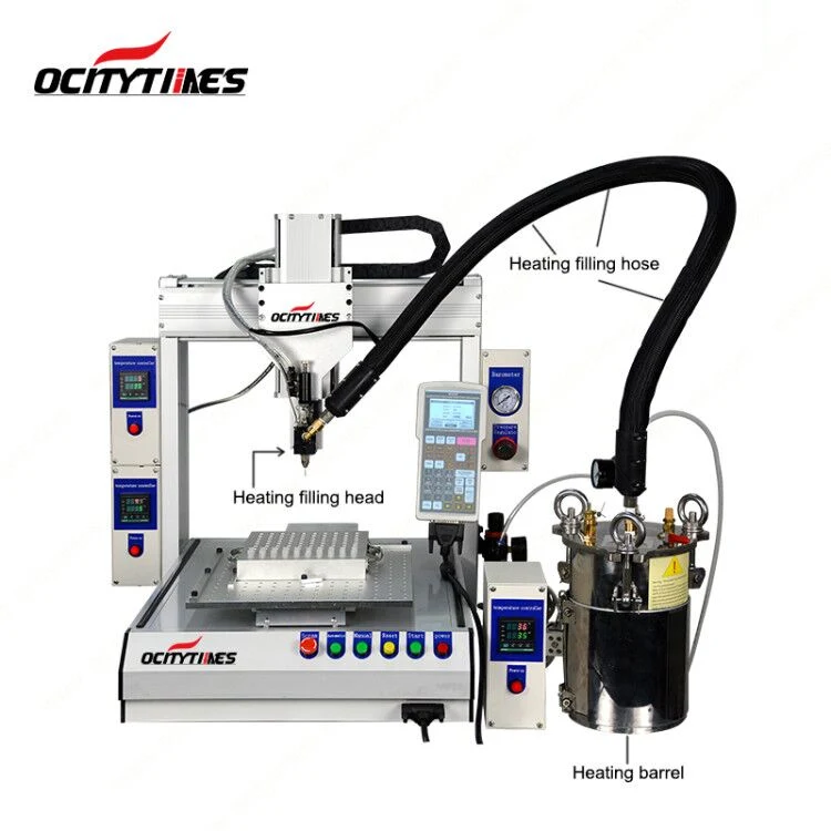 Ocitytimes Cartridge Pen Battery Thread Oil Pods Carts Cartridge Filling Machine