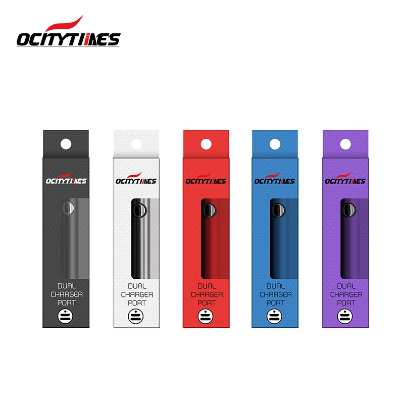 Ocitytimes Preheat 400mAh Vape Pen Battery for 510 Vape Cartridge Empty