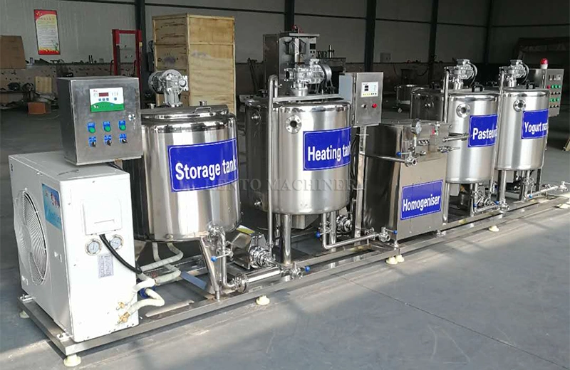 Industrial Greek Yogurt Making Machine / Yogurt Production Line