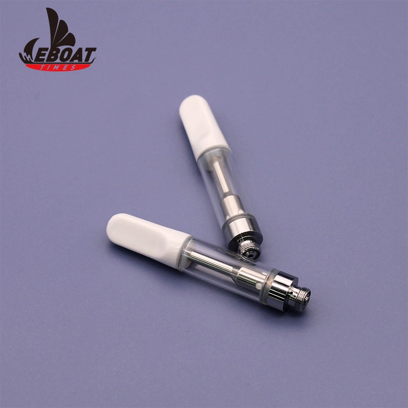 Ceramic 510 T Cart Thread Thick Oil. 5 1ml Glass Empty Disposable Vape Pen Vaporizer Atomizer Cartridg