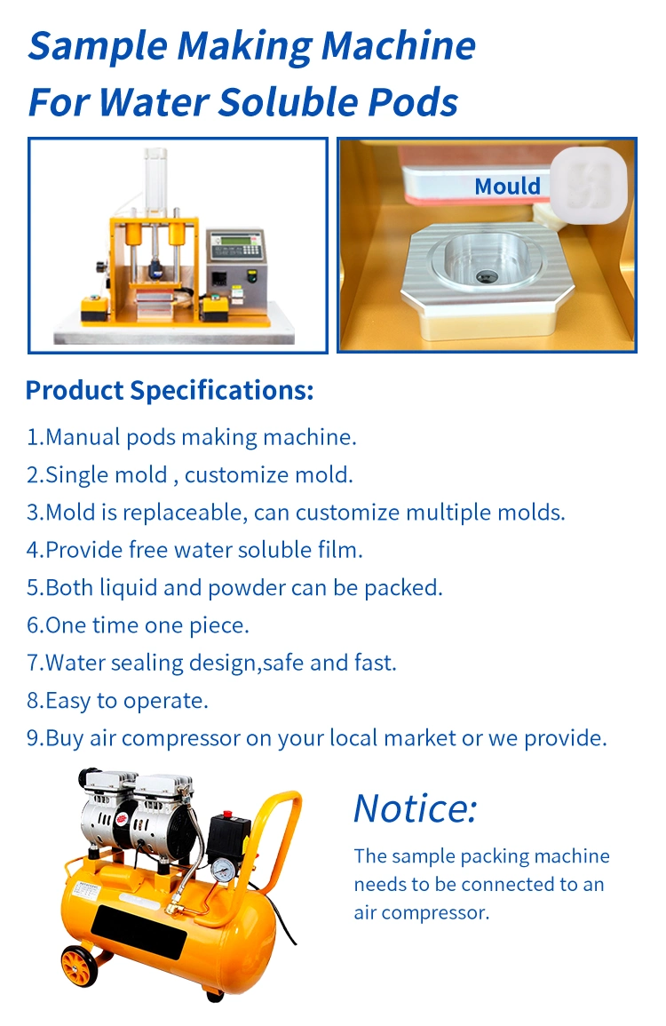 Polyva Multifunction Laundry Pods Packaging Machines Auto Lab Scale Soap Making Machine Other Washing Powder Filling Machine