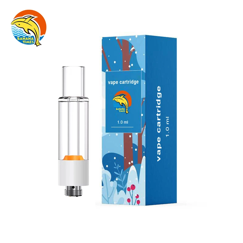 Texas Wholesale Fryd All Glass 0.5g/1gram/2gram 510 Live Sauce Thick Oil Vape Cartridge Packman Empty 1ml/2ml Glasses Vape Pen Cartridges with Cotton-Free