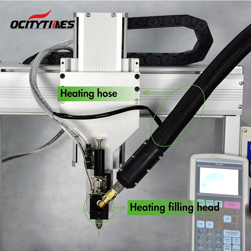 Ocitytimes Preheating Vape Oil Filling Machine for Vape Cartridge/Disposable Vape Pen