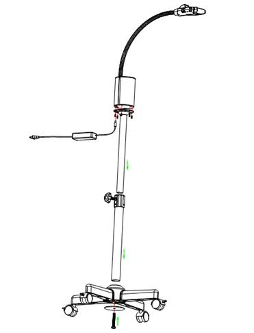 Mobile Dental Unit LED Teeth Whitening Accelerator Machine