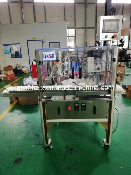 Automatic Spectrum Hemp Oil Filling Capping Mono Block Machine