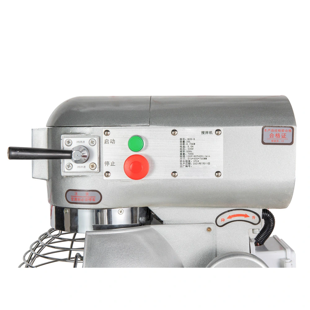 Grt-B20s Planetary Mixer and Filling Machine with Hook Beater with Skillful Manufacture